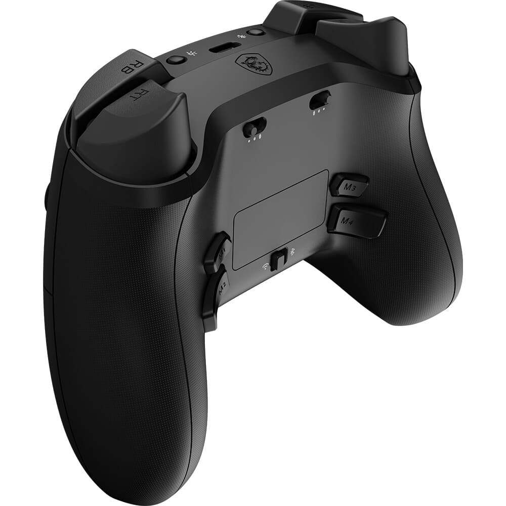 Controle Gamer Sem Fio MSI Force Pro, 2.4 GHz Wireless, Bluetooth, USB 2.0 Tipo-C, PC e Android, Preto - FORCEPROW - view 5