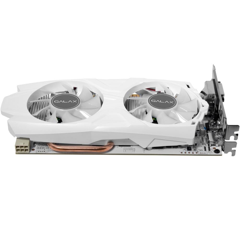 Imagem 13 de 13 do produto Placa de Vídeo Galax NVIDIA GeForce GTX 1050 Ti Exoc White 4GB, DDR5 - 50IQH8DVP1WT
