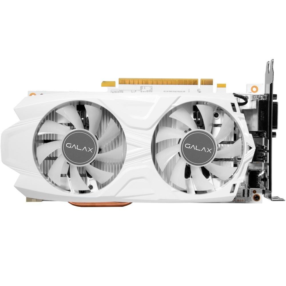 Imagem 8 de 13 do produto Placa de Vídeo Galax NVIDIA GeForce GTX 1050 Ti Exoc White 4GB, DDR5 - 50IQH8DVP1WT