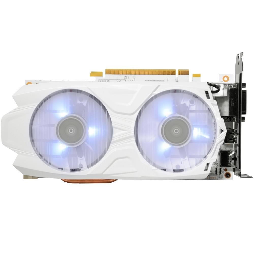 Imagem 11 de 13 do produto Placa de Vídeo Galax NVIDIA GeForce GTX 1050 Ti Exoc White 4GB, DDR5 - 50IQH8DVP1WT