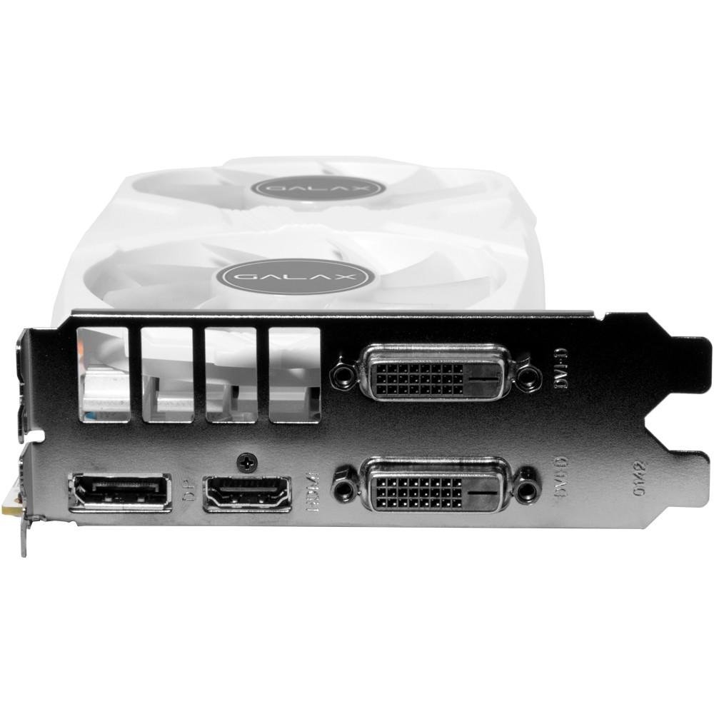 Placa de Vídeo Galax NVIDIA GeForce GTX 1050 Ti Exoc White 4GB, DDR5 - 50IQH8DVP1WT