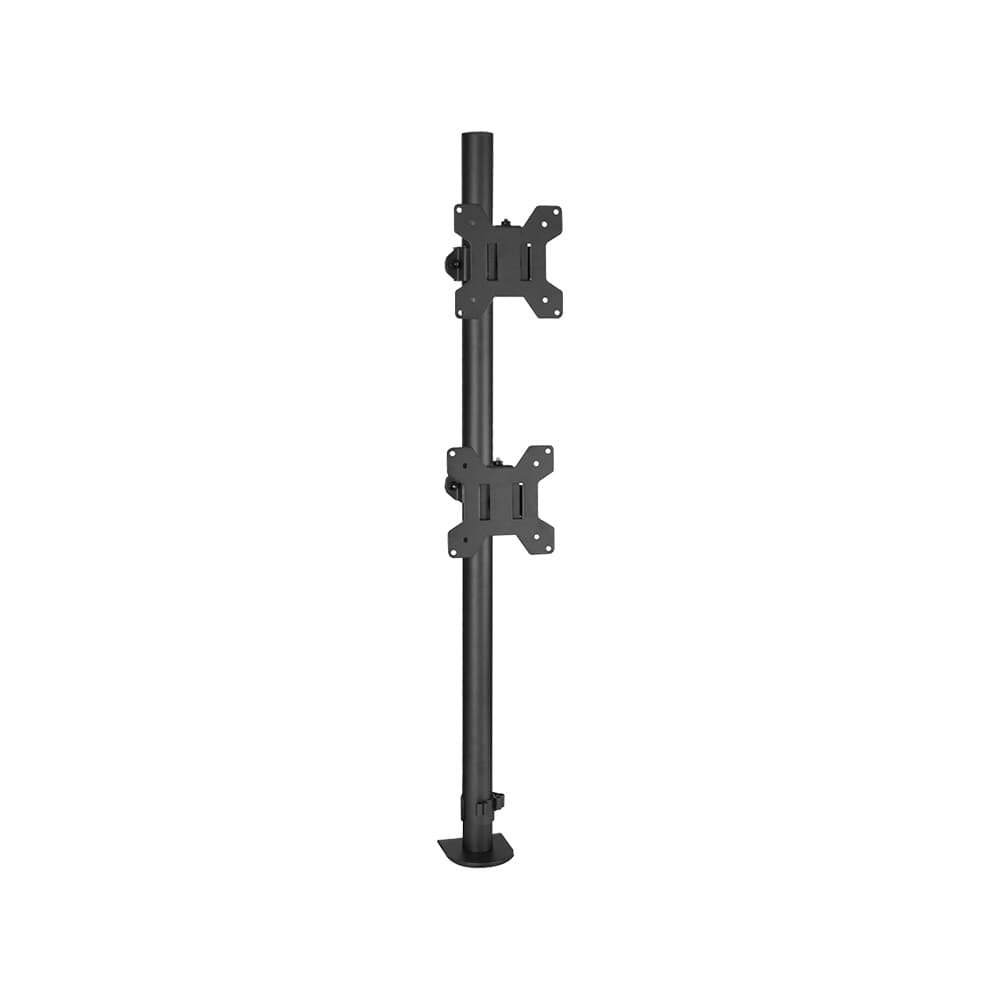 Suporte para 2 Monitores 10 a 32 PIX, Ajustável, Morsa, Preto - PX-100M