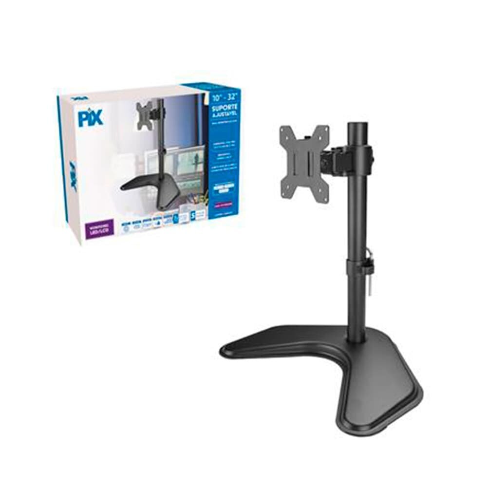Suporte para Monitor 10 a 32 PIX, Ajustável, Base, Preto - PX-DTME32S1 - view 2