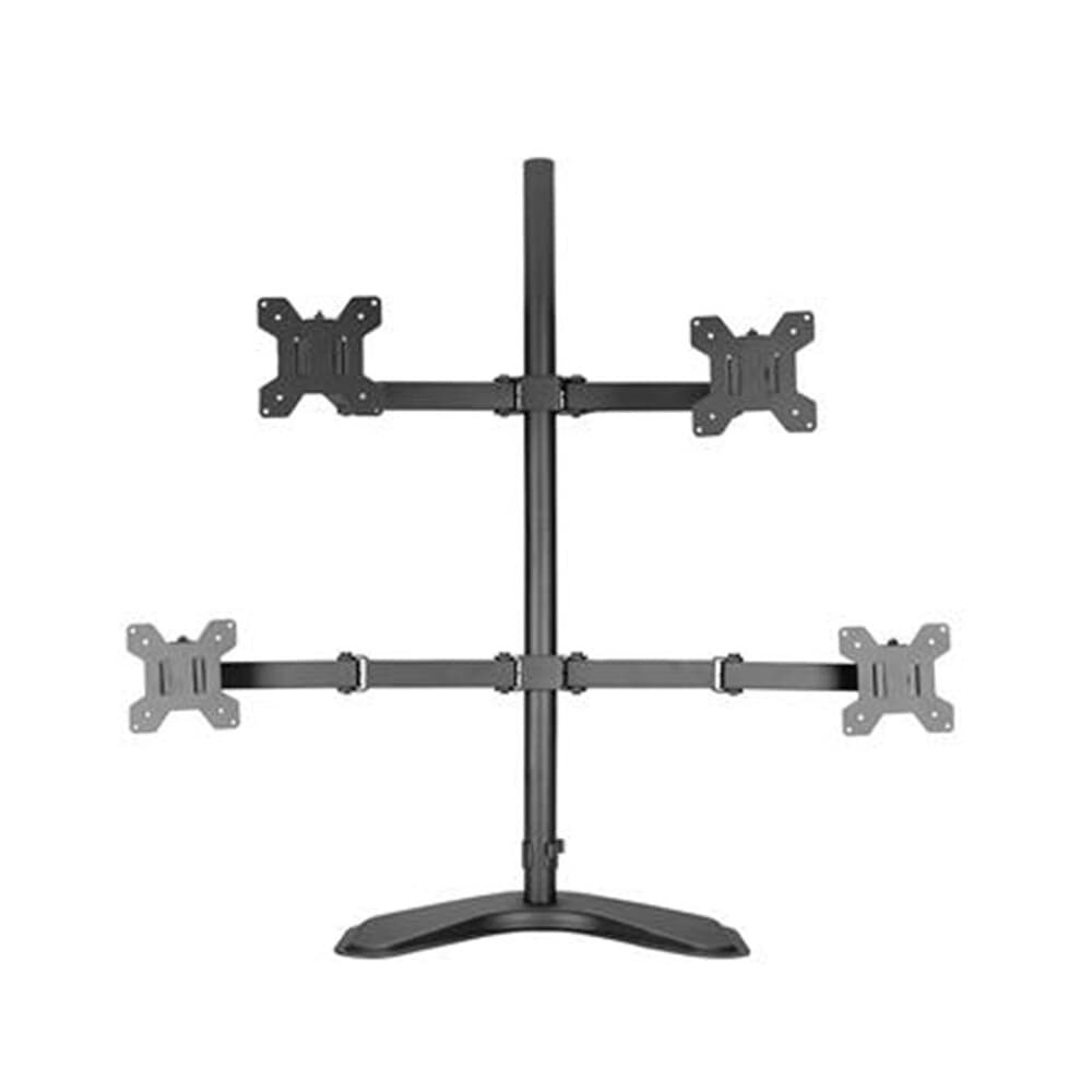 Suporte para 4 Monitores 10 a 32 PIX, Ajustavel, Base, Preto - PX-200B