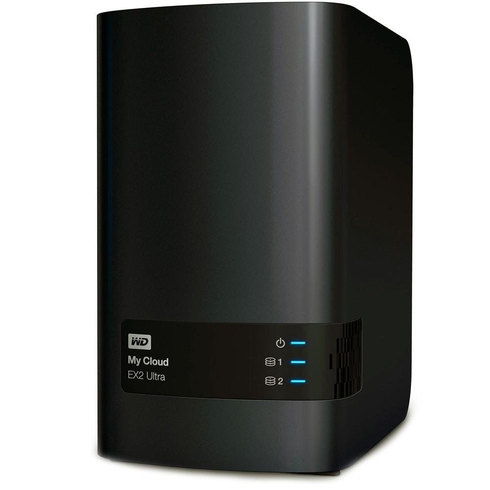 Storage WD NAS My Cloud Expert Series EX2 Ultra 2-Bay Sem Disco - WDBVBZ0000NCH-NESN Storage WD NAS My Cloud Expert Series EX2 Ultra 2-Bay Sem Disco - WDBVBZ0000NCH-NESN