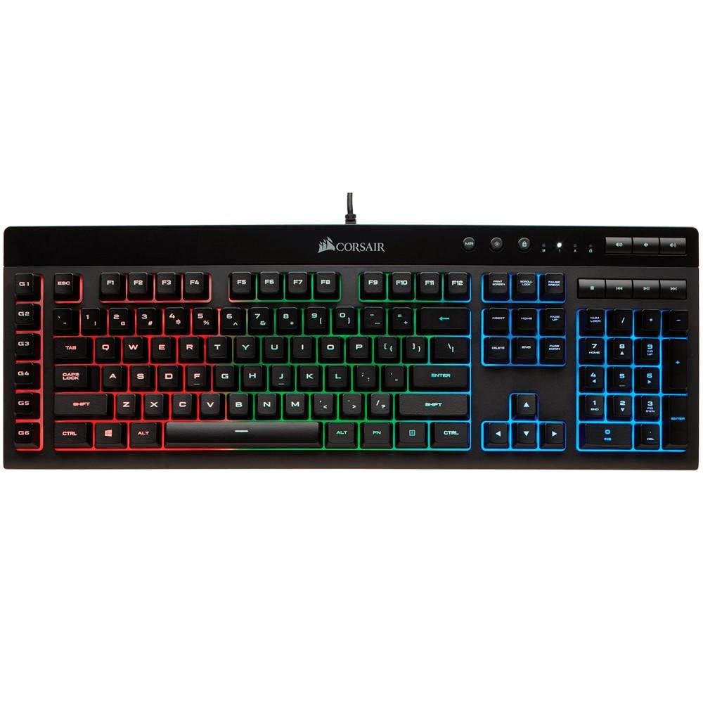 Teclado Gamer Corsair K55, RGB, ABNT2 | KaBuM!