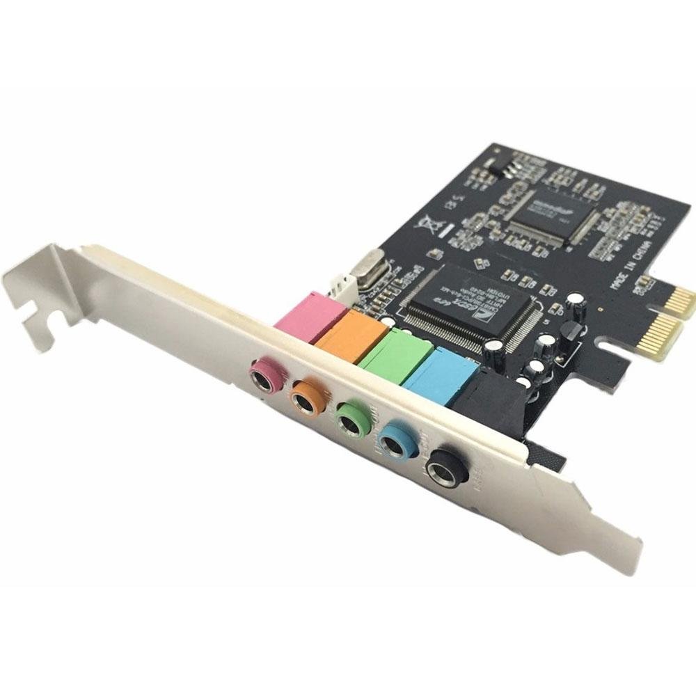 Placa de Som Interna MD9, PCIe, 5.1 Canais, Preto - 7088 Placa de Som Interna MD9, PCIe, 5.1 Canais, Preto - 7088