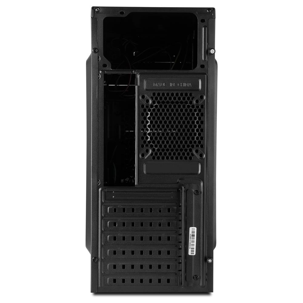 Gabinete NOX PAX Midtower, LED Verde, 1 FAN Incluso - NXPAXG | KaBuM!
