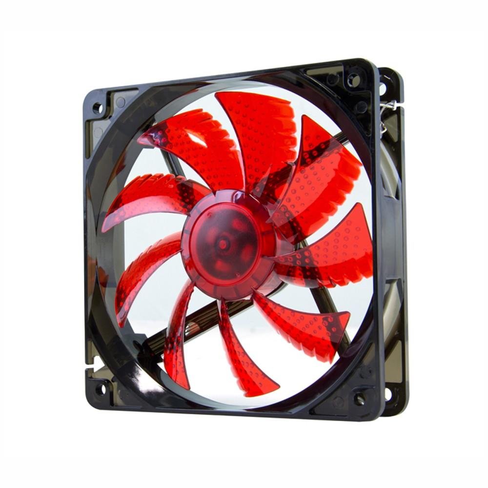 Cooler FAN NOX COOLFAN, 12 cm, LED Vermelho NXCFAN120LR Cooler FAN NOX COOLFAN, 12 cm, LED Vermelho NXCFAN120LR