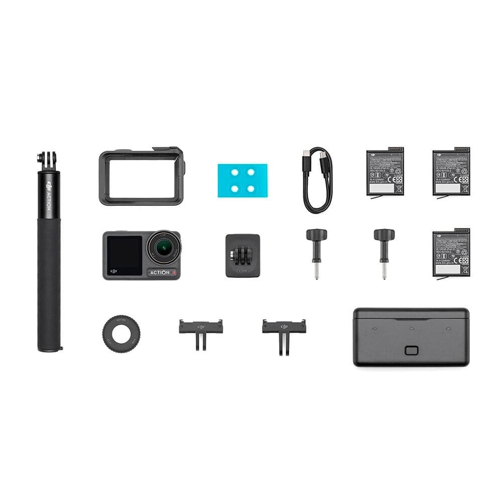 Câmera DJI Osmo Action 4 Adventure Combo BR, 4K, Preto - DJI208 - view 5