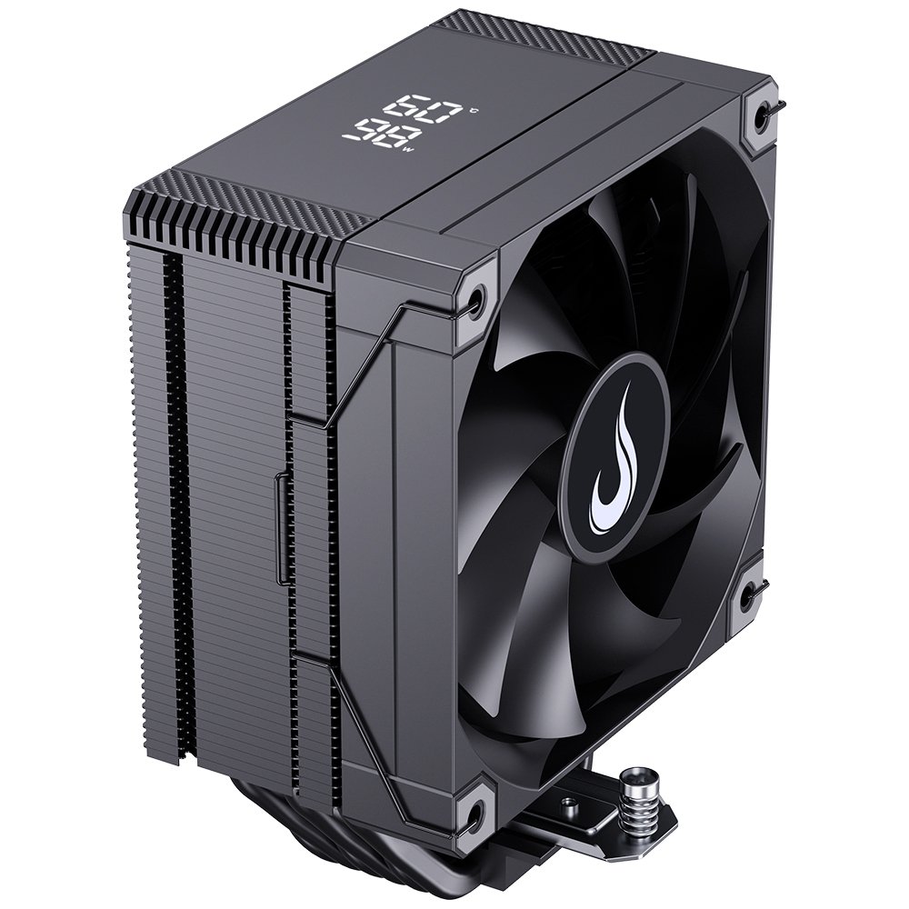 Air Cooler Gamer Rise Mode Temp 6 Black, AMD e Intel, 120mm, Preto - RM-ACT6-B - view 4