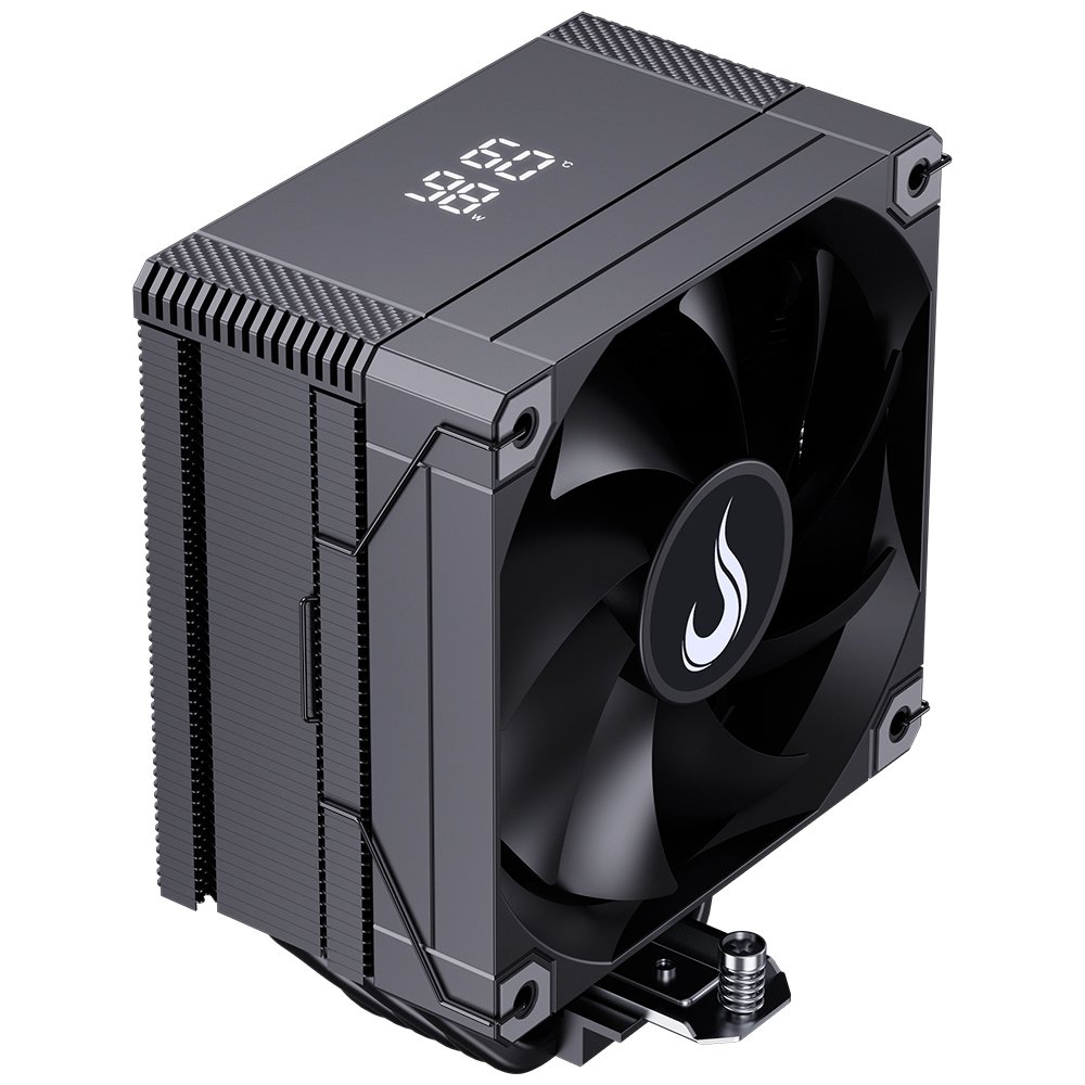 Air Cooler Gamer Rise Mode Temp 6 Black, AMD e Intel, 120mm, Preto - RM-ACT6-B - view 6