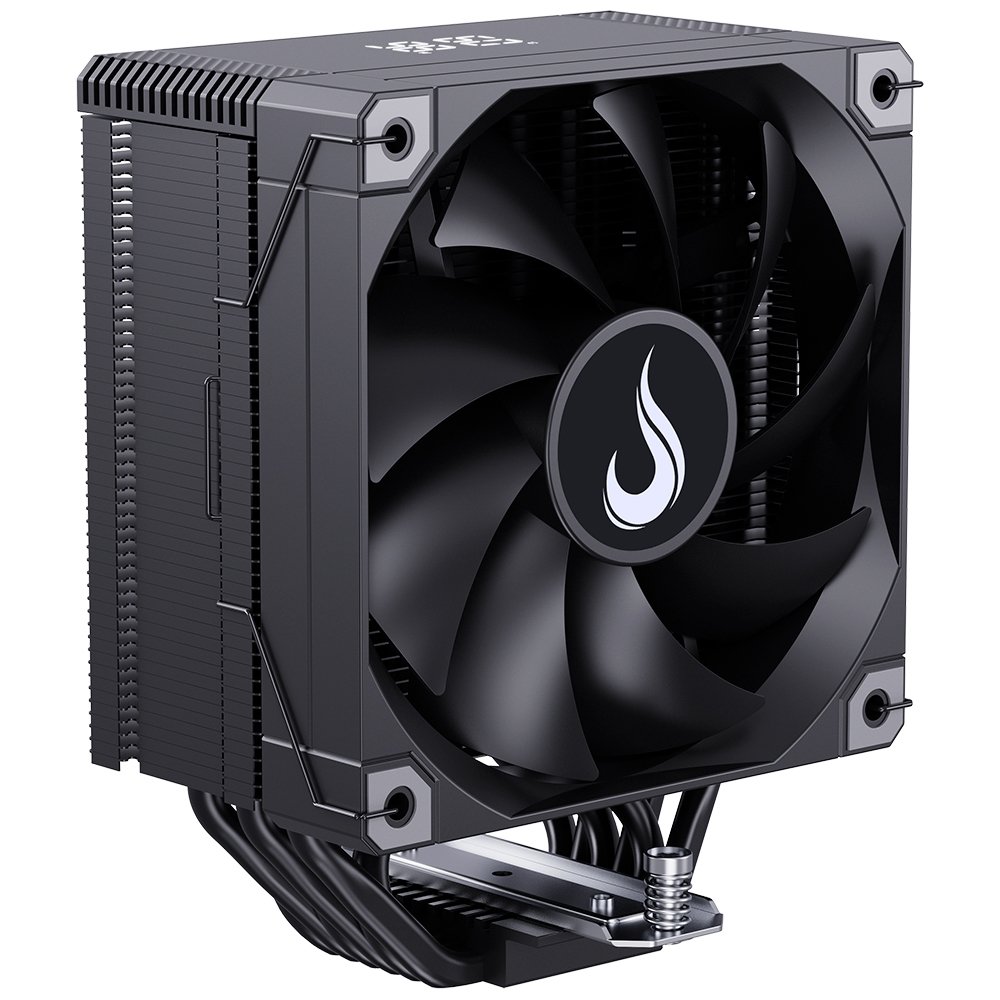 Air Cooler Gamer Rise Mode Temp 6 Black, AMD e Intel, 120mm, Preto - RM-ACT6-B - view 5