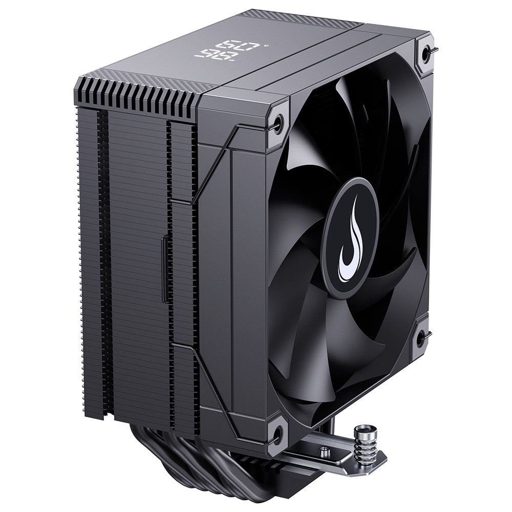 Air Cooler Gamer Rise Mode Temp 6 Black, AMD e Intel, 120mm, Preto - RM-ACT6-B - view 7