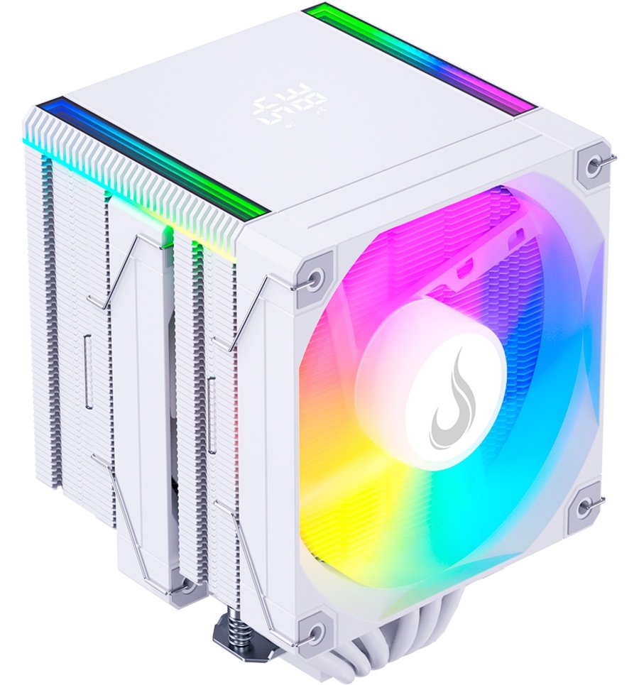 Air Cooler Gamer Rise Mode Temp 6 Pro White, ARGB, AMD e Intel, 120mm, Branco - RM-ACT6P-ARGB-W 4