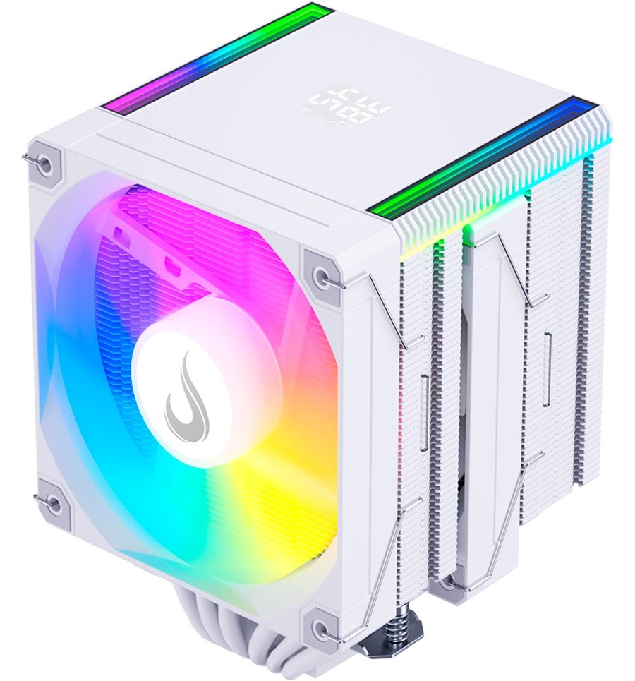 Air Cooler Gamer Rise Mode Temp 6 Pro White, ARGB, AMD e Intel, 120mm, Branco - RM-ACT6P-ARGB-W 7