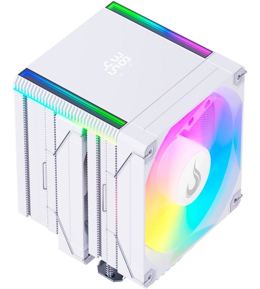 Air Cooler Gamer Rise Mode Temp 6 Pro White, ARGB, AMD e Intel, 120mm, Branco - RM-ACT6P-ARGB-W 8