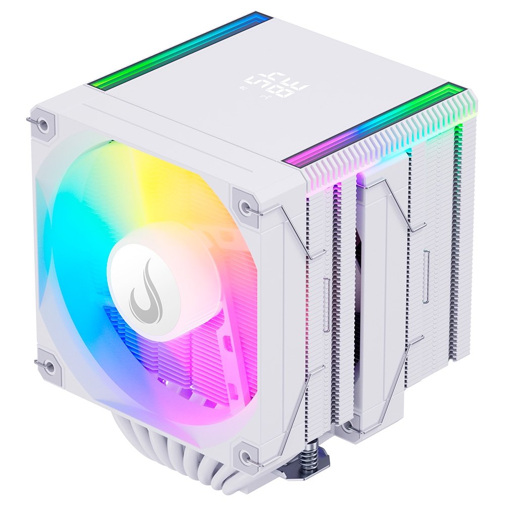 Air Cooler Gamer Rise Mode Temp 8 White, ARGB, AMD e Intel, 120mm, Branco - RM-ACT8-ARGB-W - view 4