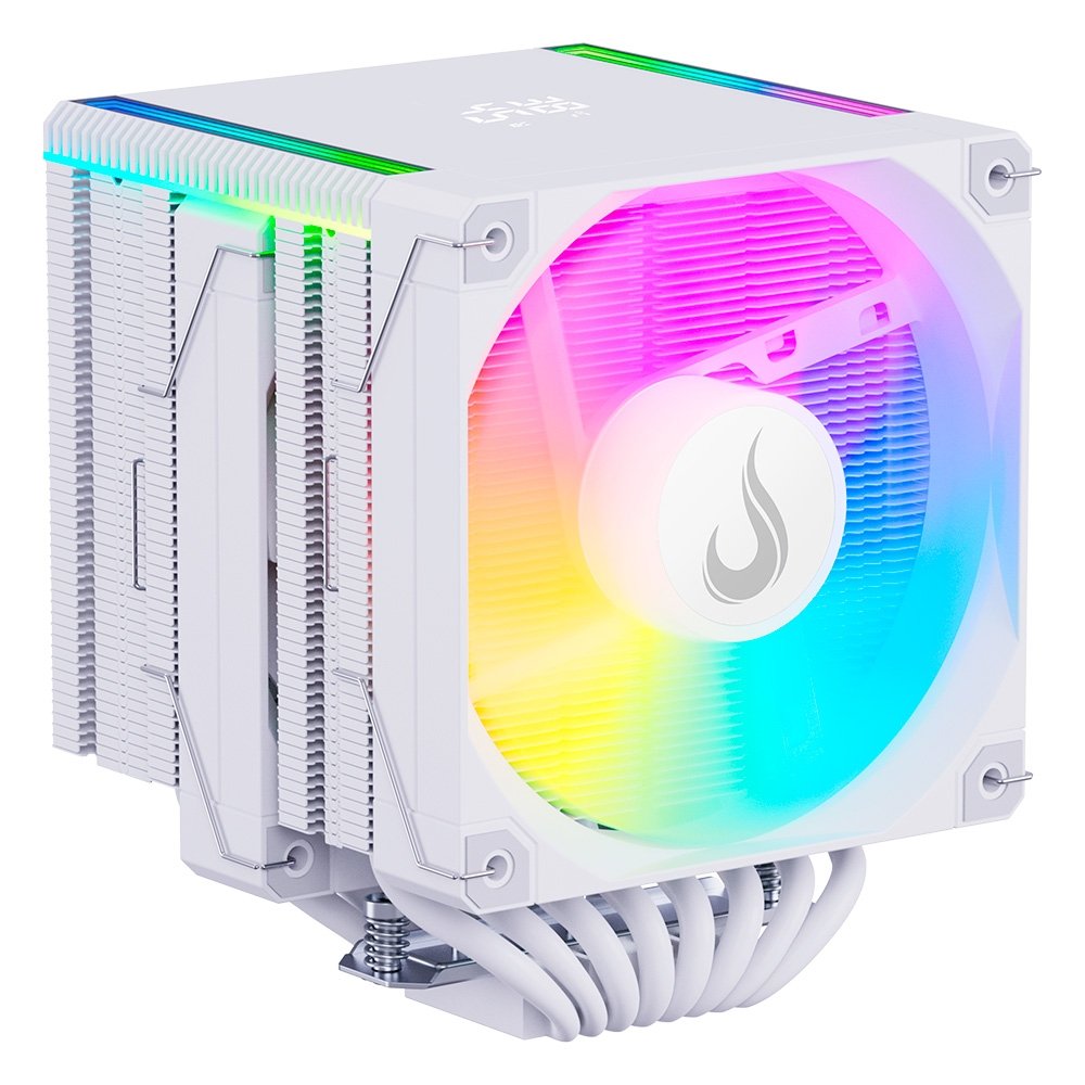 Air Cooler Gamer Rise Mode Temp 8 White, ARGB, AMD e Intel, 120mm, Branco - RM-ACT8-ARGB-W - view 6