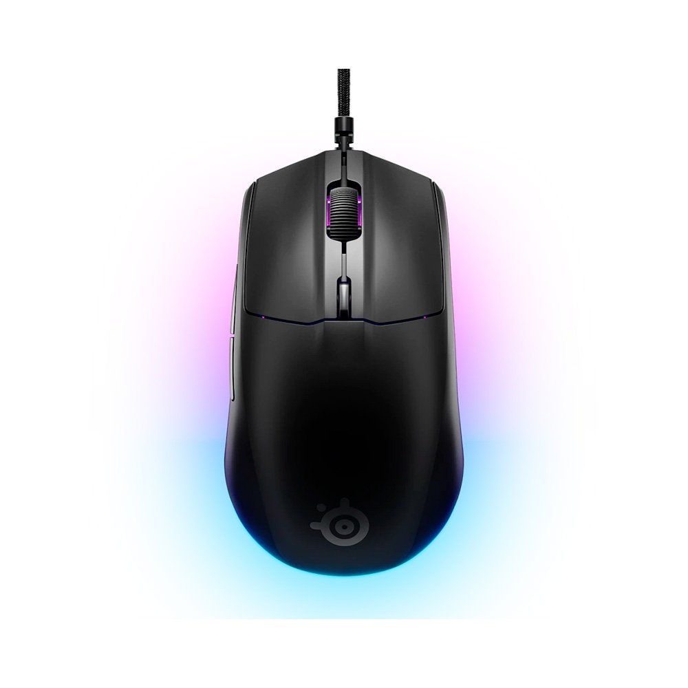 Mouse Gamer ( Balão.info) Gen 2, 8.5K DPI, RGB, Super Mesh Paracord, 60M Clicks, Preto - ( Balão.info - foto 3