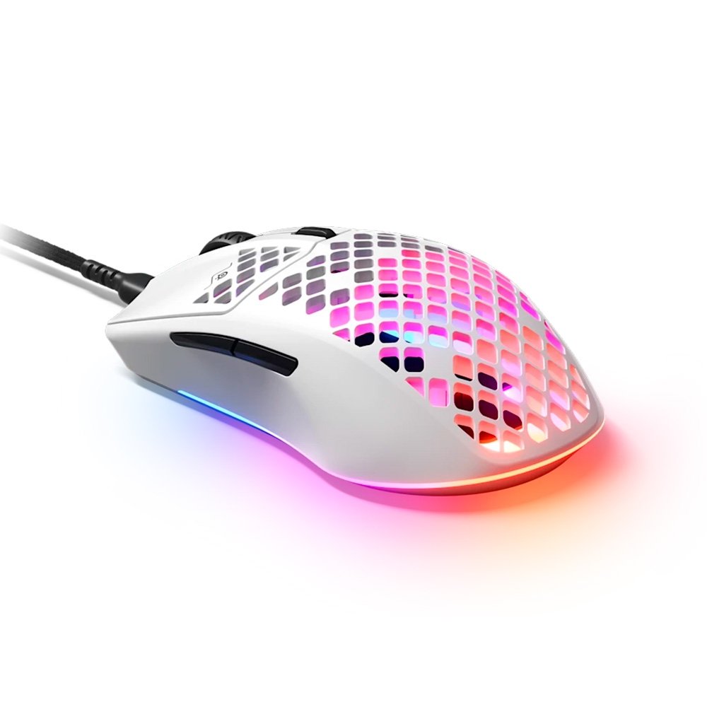 Mouse Gamer Steelseries Rival 3 Gen 2 White, TrueMove Core, RGB, USB tipo-C, Branco - 62703 Mouse Gamer Steelseries Rival 3 Gen 2 White, TrueMove Core, RGB, USB tipo-C, Branco - 62703