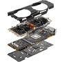 Placa de Video VGA NVIDIA Galax GEFORCE GTX 1080 Ti 11GB, DDR5, 352Bit, 11010Mhz 80IUJBMDP0EC