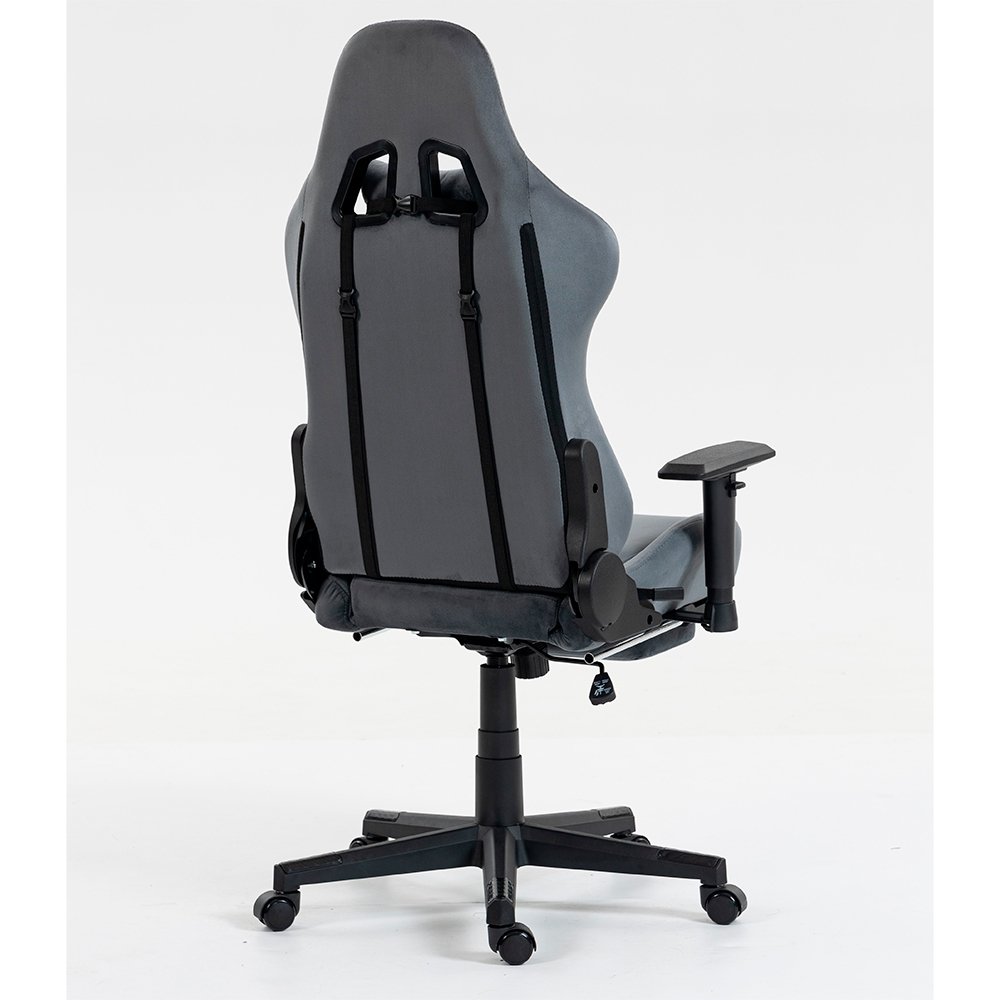 Cadeira Gamer Rise Mode X02, Ângulo Ajustável, Braço 2D, Apoio Para os Pés Retrátil, Cinza Fabric - RM-CG-X02-GR-FBC - view 8