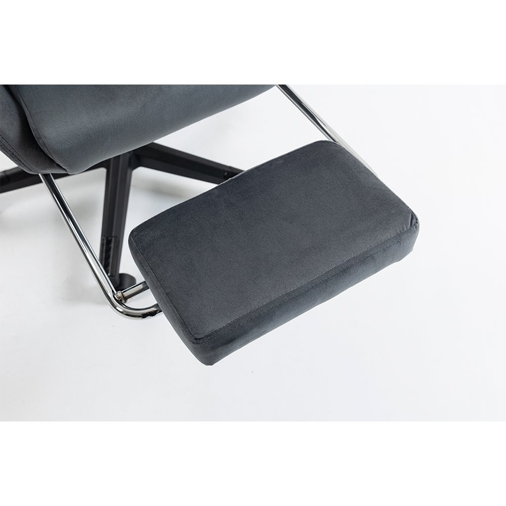 Cadeira Gamer Rise Mode X02, Ângulo Ajustável, Braço 2D, Apoio Para os Pés Retrátil, Cinza Fabric - RM-CG-X02-GR-FBC - view 10