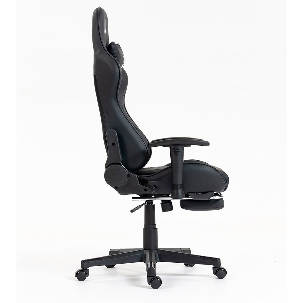 Cadeira Gamer Rise Mode X04, Ângulo Ajustável, Apoio Para os Pés Retrátil, Preto - RM-CG-X04-BK - view 7