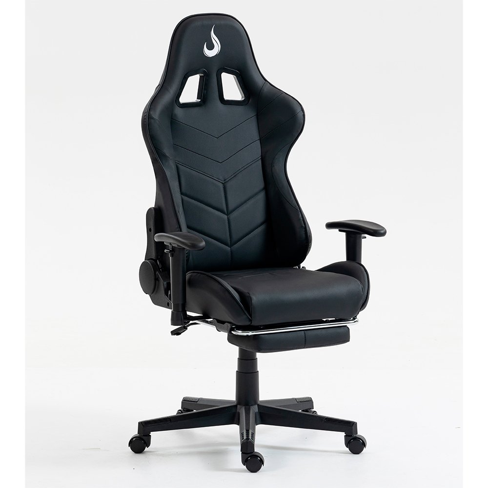 Cadeira Gamer Rise Mode X04, Ângulo Ajustável, Apoio Para os Pés Retrátil, Preto - RM-CG-X04-BK - view 15