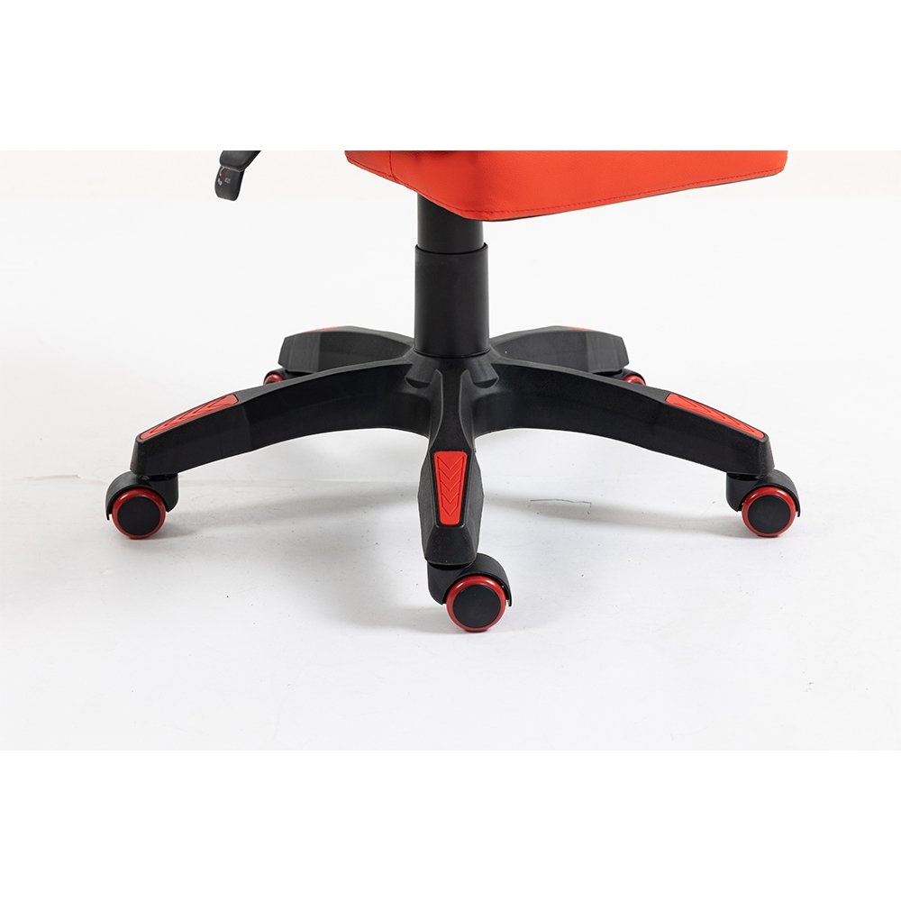 Imagem 14 de 16 do produto Cadeira Gamer Rise Mode X06, Ângulo Ajustável, Apoio Para os Pés Retrátil, Preto e Vermelho - RM-CG-X06-BR