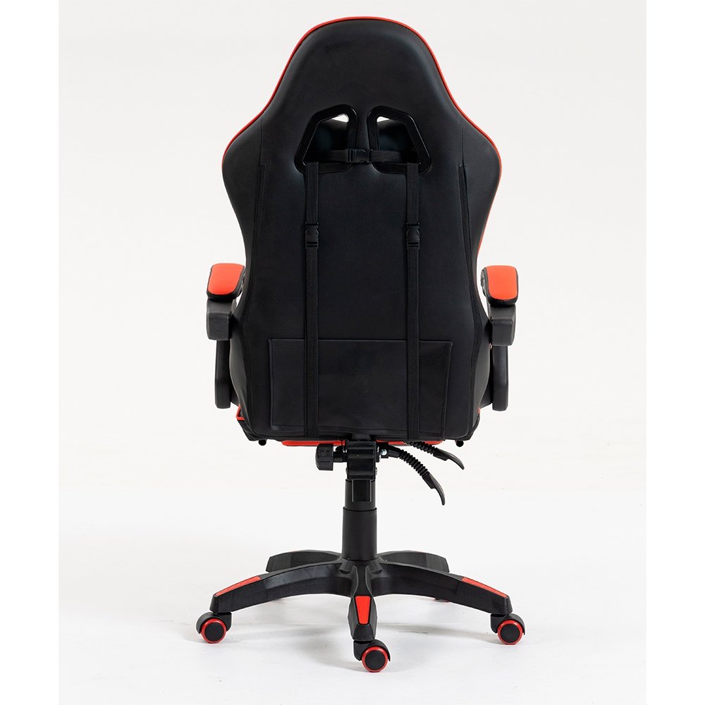 Imagem 13 de 16 do produto Cadeira Gamer Rise Mode X06, Ângulo Ajustável, Apoio Para os Pés Retrátil, Preto e Vermelho - RM-CG-X06-BR