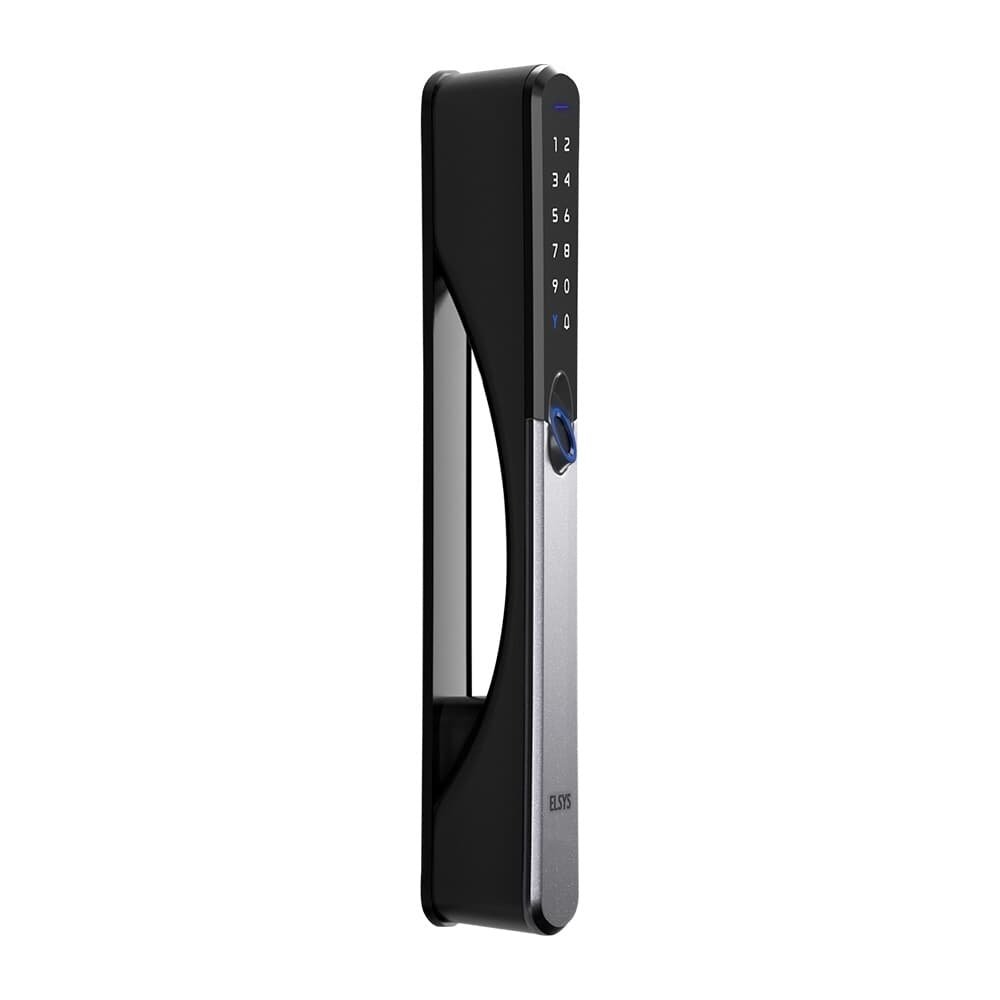Fechadura Digital De Embutir Elsys ESF-DE6100I Samba, Biométrica, Wi-Fi, IP55, Entrada USB-C, Preto - 998903161340 - view 4