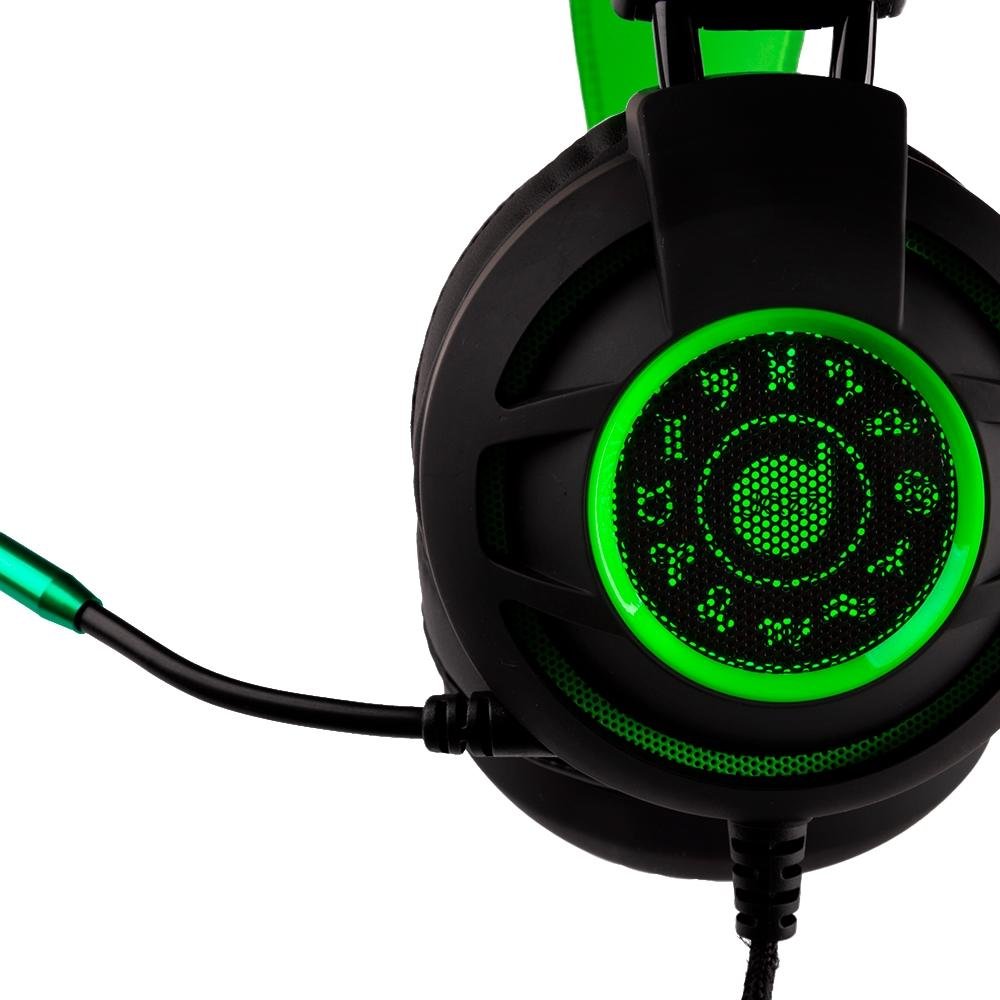 Headset Gamer DAZZ Diamond 7.1 USB - 624685 | KaBuM!