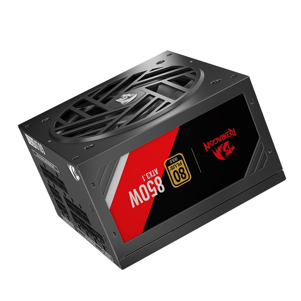 Fonte Gamer Redragon RGMS, 850W Master, 80 Plus, Gold, Preto Gc-ms01 - view 3