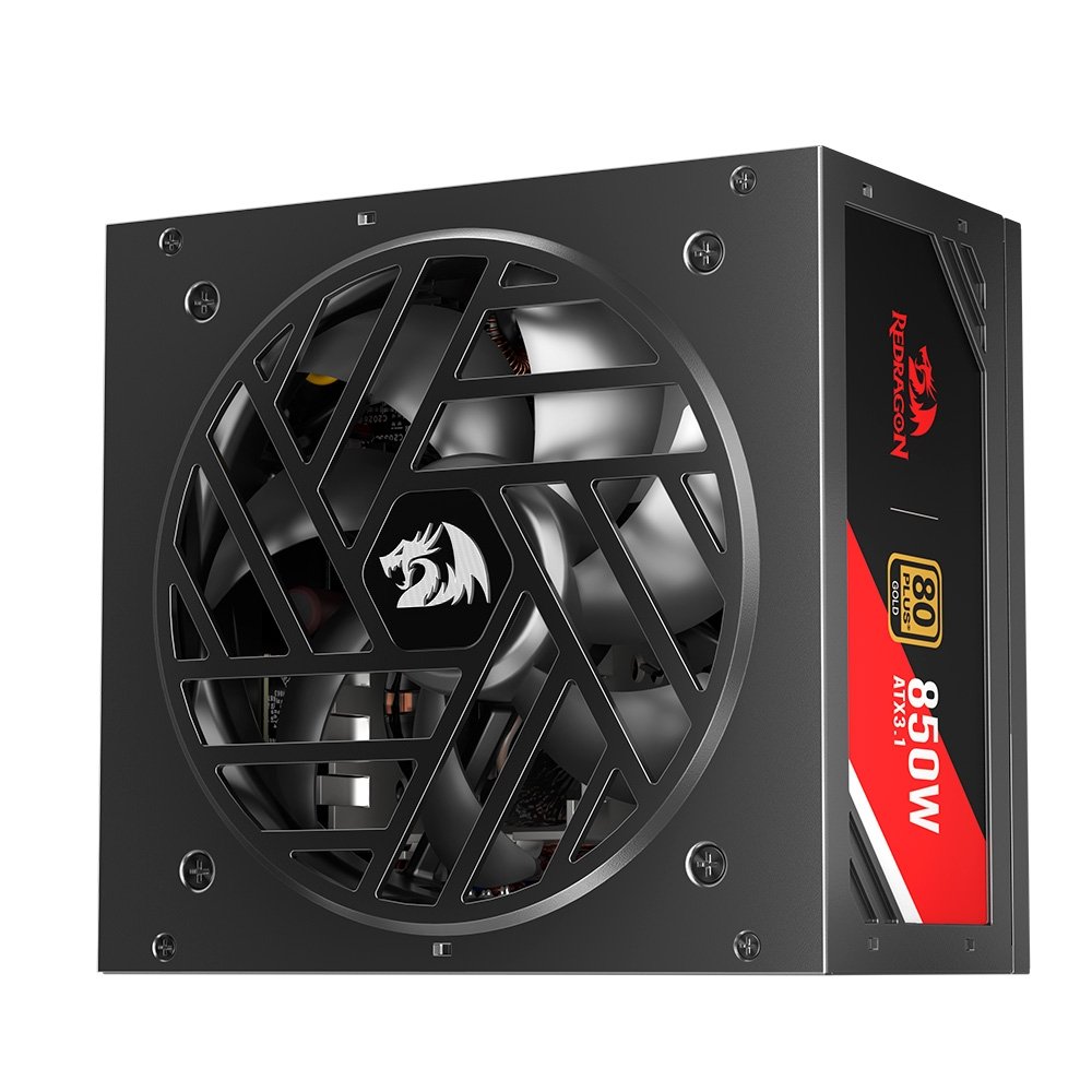 Fonte Gamer Redragon RGMS, 850W Master, 80 Plus, Gold, Preto Gc-ms01 - view 4