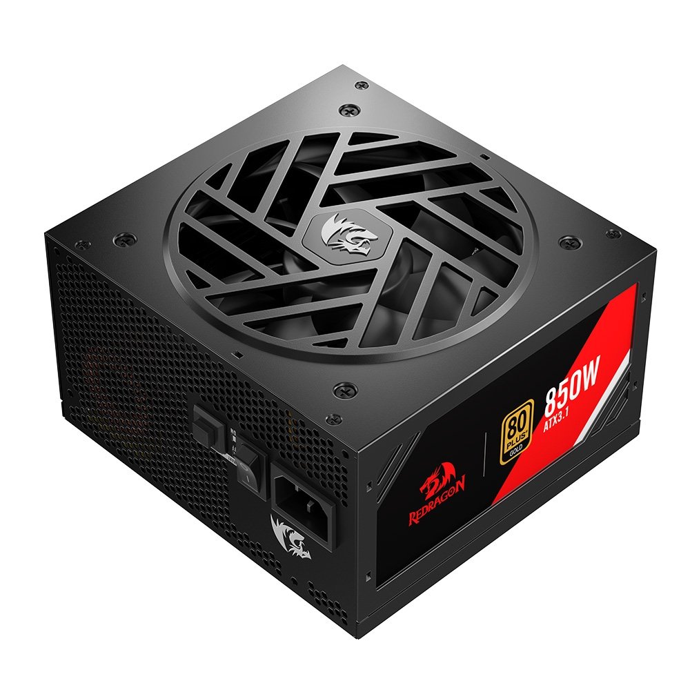 Fonte Gamer Redragon RGMS, 850W Master, 80 Plus, Gold, Preto Gc-ms01 - view 7