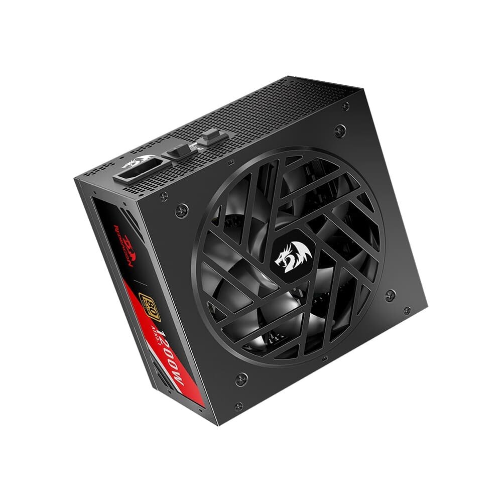 Fonte Gamer Redragon RGMS, 1200W Master, 80 Plus, Gold, Preto Gc-ms05 - view 4