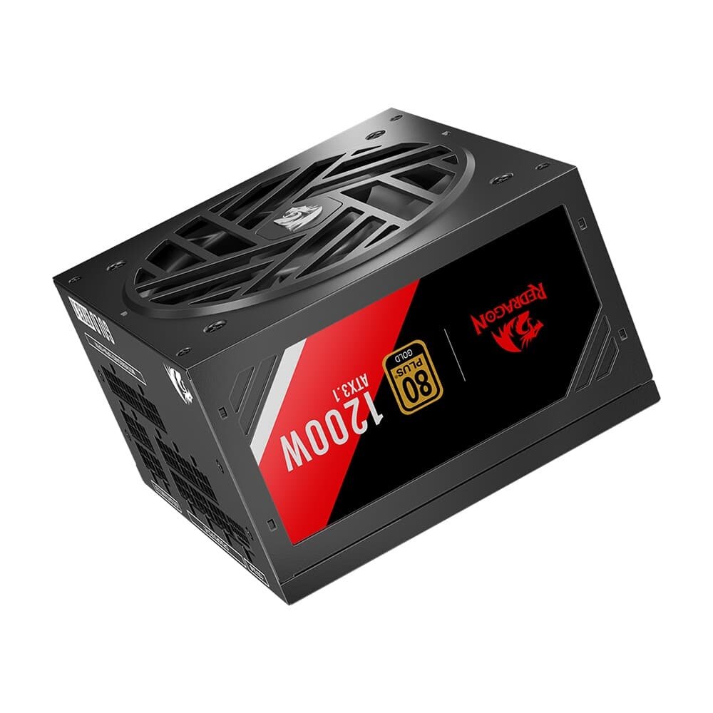 Fonte Gamer Redragon RGMS, 1200W Master, 80 Plus, Gold, Preto Gc-ms05 - view 5