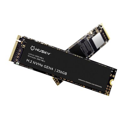 SSD Gen4 Husky ThunderBoost, 256GB, M.2 NVMe, Leitura 3200 MB/s, Escrita 1800 MB/s - HSSD256GEN4 - view 2
