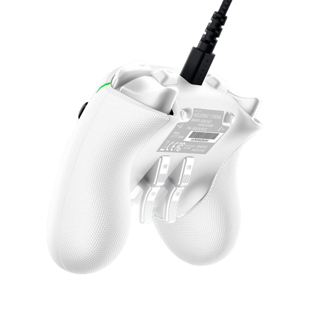 Nintendo Switch Razer Wolverine V2 Chroma (White) Controle Pro Razer Wolverine V2 Chroma | KaBuM!