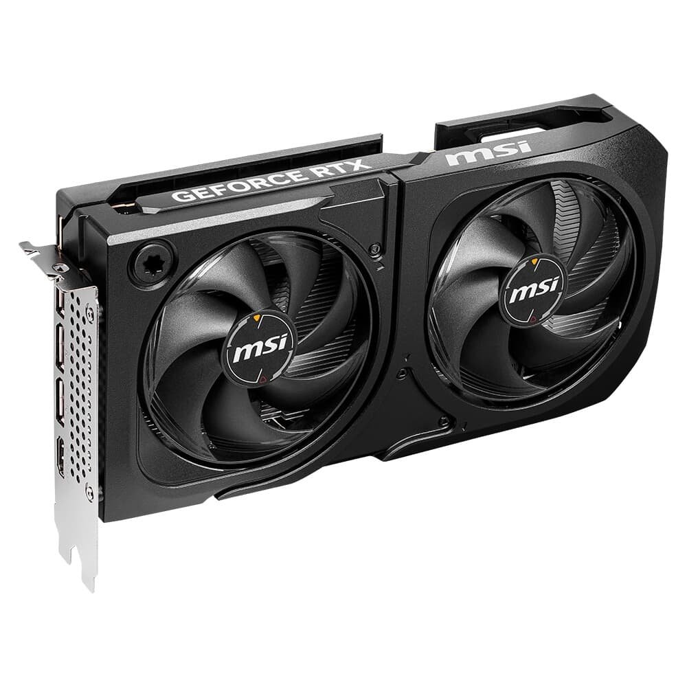 Placa de Vídeo MSI GeForce RTX 5060 Ti 8G SHADOW 2X OC PLUS NVIDIA GeForce, 8GB GDDR7, 128-bit - G506T-8S2CP