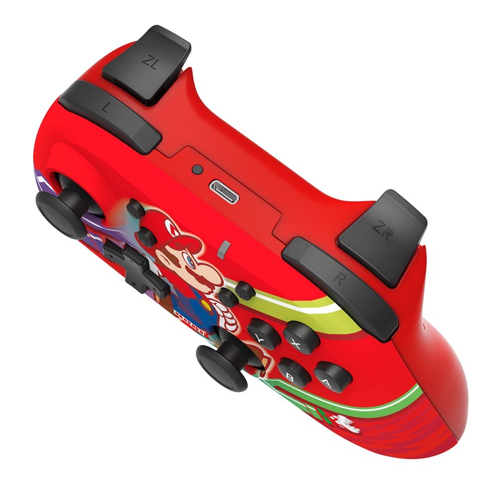 Controle Sem Fio HORI Horipad Mario, Bluetooth, para Nintendo Switch - NSW-310U - view 3