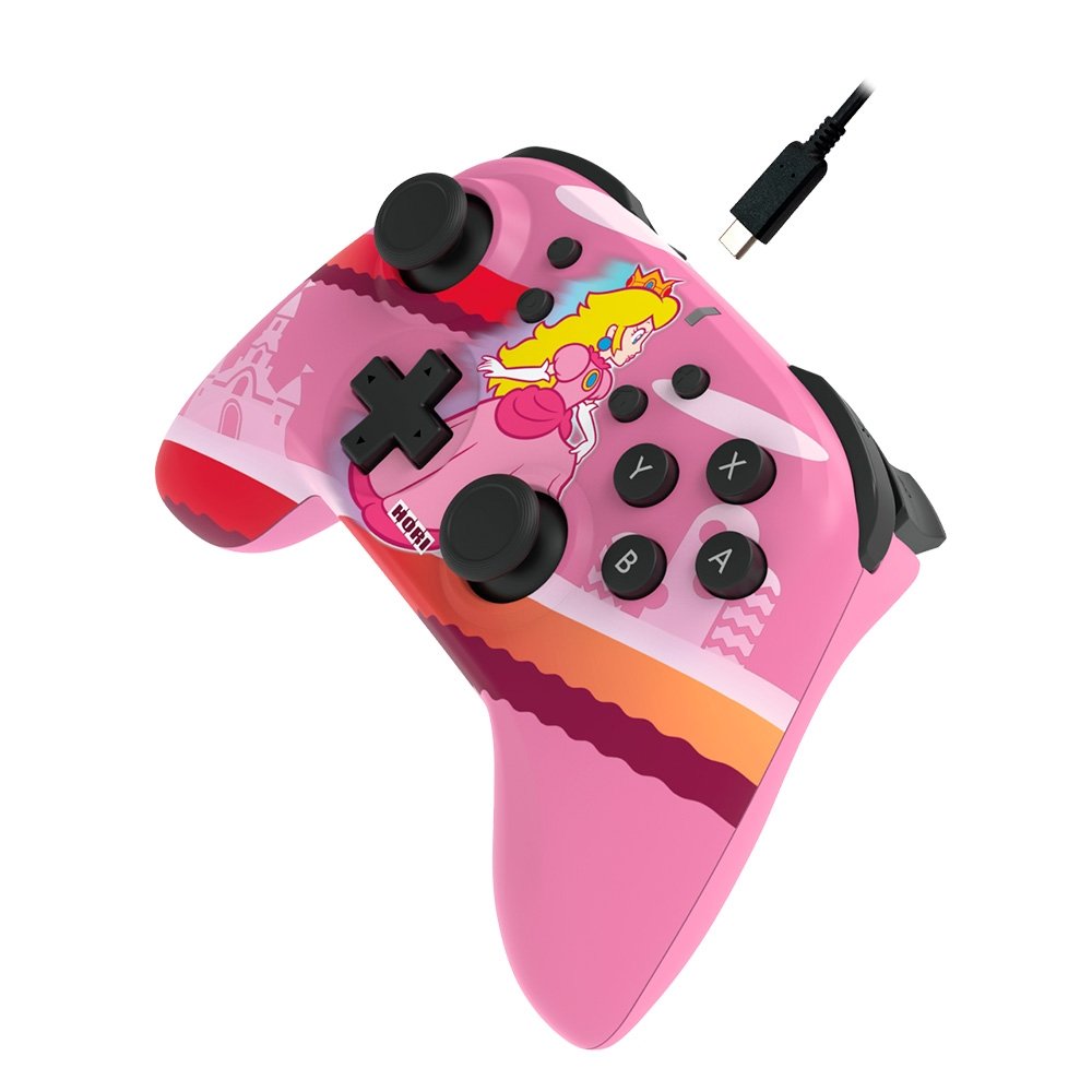 Controle Sem Fio HORI Horipad Peach, Bluetooth, para Nintendo Switch - NSW-360U - view 3