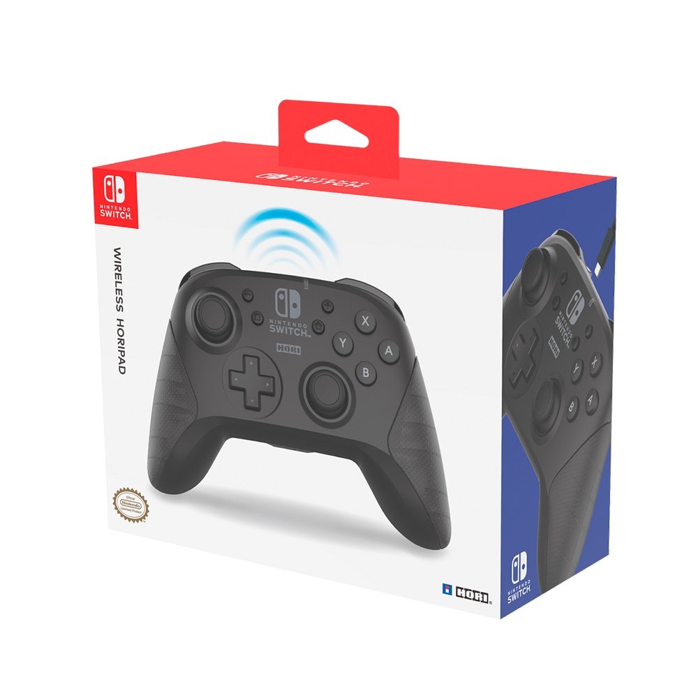 Imagem 3 de 4 do produto Controle Sem Fio HORI Horipad, Bluetooth, para Nintendo Switch, Preto - NSW-077U