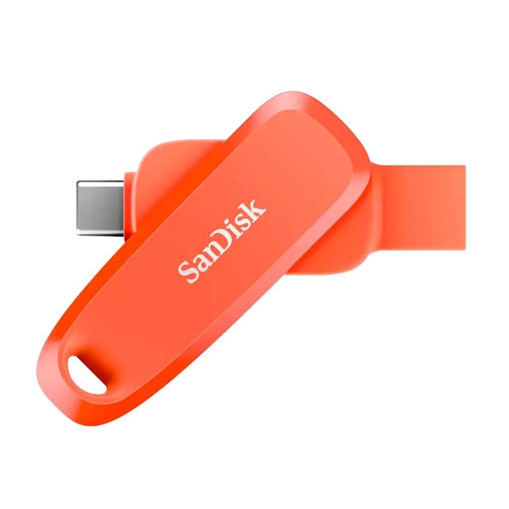 Pen Drive 512GB SanDisk Phone Drive, USB-C/A 3.2 Gen 1, Laranja - SDDDC6-512G( Balão.info - foto 3