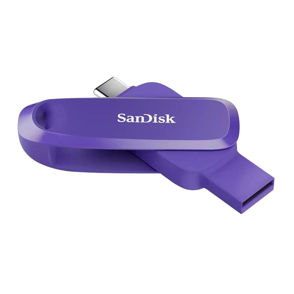 Pen Drive 256GB SanDisk Phone Drive, USB-C/A 3.2 Gen 1, Roxo - SDDDC6-256G( Balão.info - foto 5