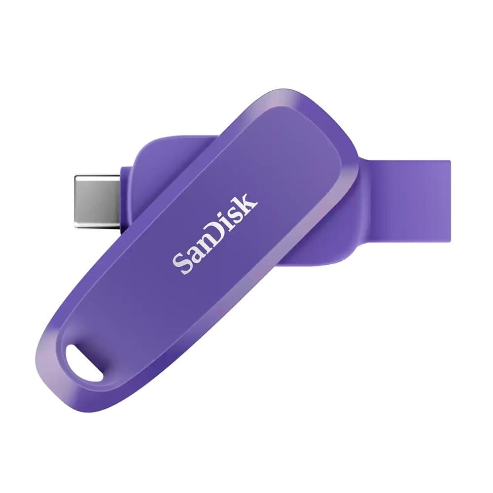 Pen Drive 256GB SanDisk Phone Drive, USB-C/A 3.2 Gen 1, Roxo - SDDDC6-256G( Balão.info - foto 4
