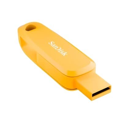 Pen Drive 256GB SanDisk Phone Drive, USB-C/A 3.2 Gen 1, Amarelo - SDDDC6-256G-G46YD