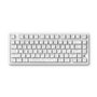 Teclado Magnético Gamer MCHOSE MC-Jet75-5, Switch Topographic Uranus, Rapid Trigger, RGB, Branco - MC-Jet75-5